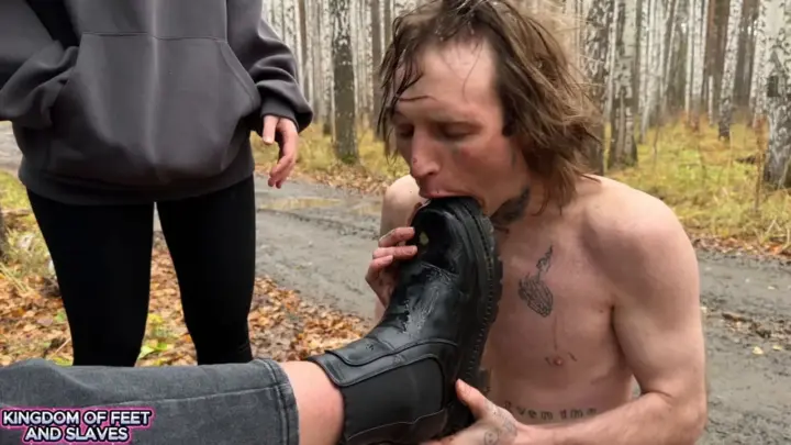 Kingdom Of Feet And Slaves: Forest Foot Worship