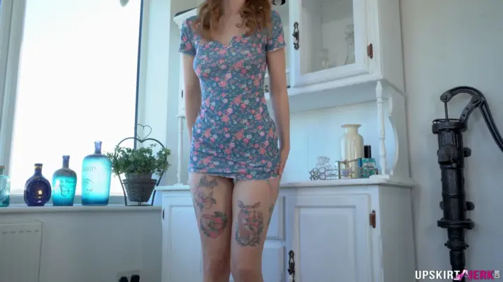 Upskirt Jerk – Watch Me Bend Over – Katie Cooper 4k
