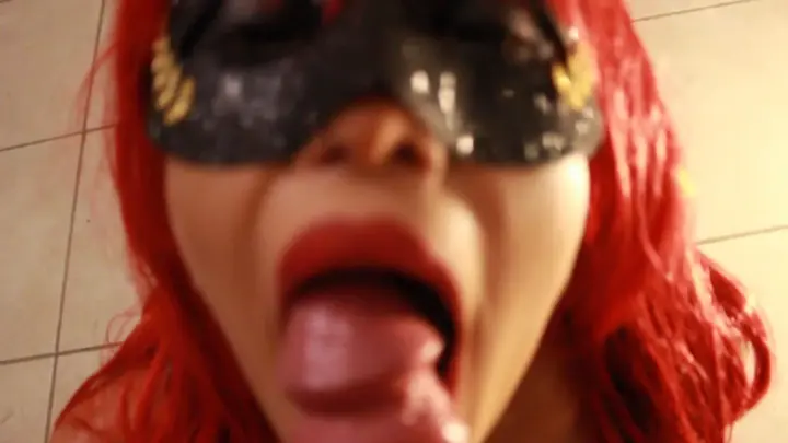 Scarlet Chase – On My Knees Giving Step-Daddy Sloppy Blowjob
