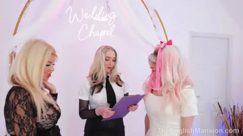 The English Mansion – Sissy Bride Married – Part 1 Featuring Lady Sara Borgia Mistress Sidonia